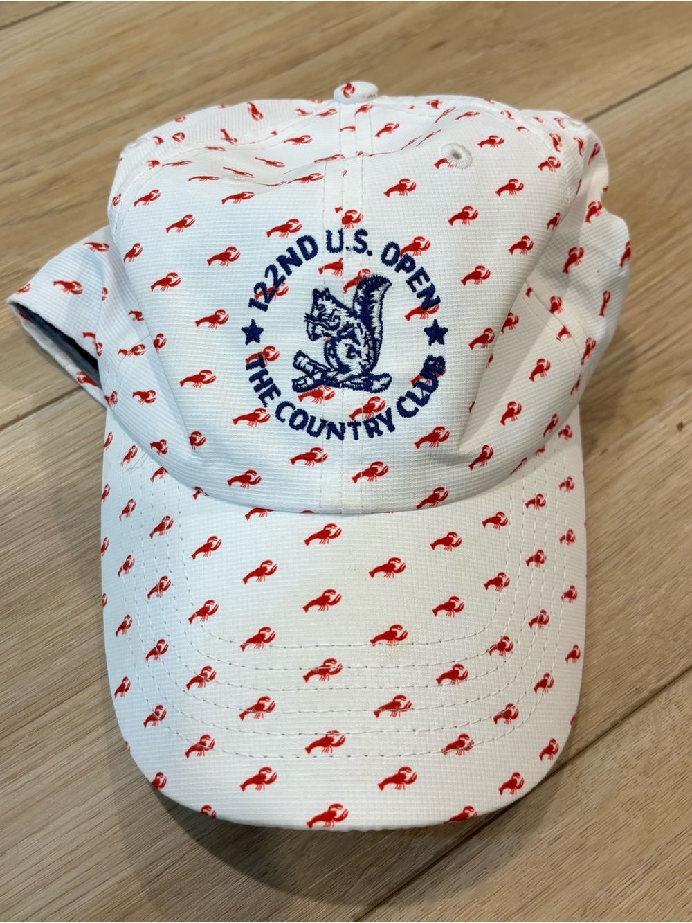 122nd US Open The Country Club Brookline White With Lobsters Imperial Golf Hat